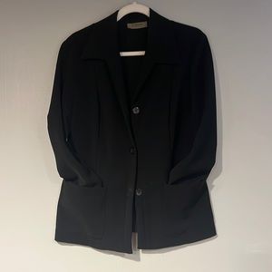 T. Garment Three Button Stretch Blazer